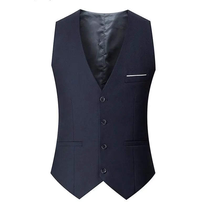 Áo Ghi Lê Vest Nam, Thời Trang Anh Quốc Mới, Dáng Ôm, Thích Hợp Cho Mùa Xuân Và Mùa Thu, Phong Cách Hàn Quốc, Hợp Xu hướng Và Đẹp Trai, Vest Nam 0