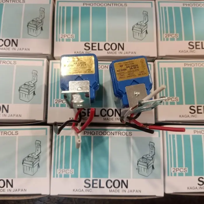 Photocell Selcon 3A 6A 10A / Sensor Cahaya Terbaru 2