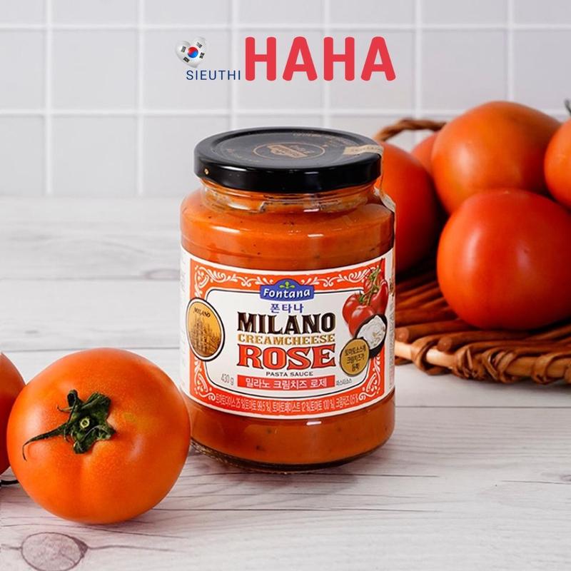 Product Introduction of Sốt mì ý kem rose FOTANA Hàn Quốc thơm ngon béo vừa 150g 4