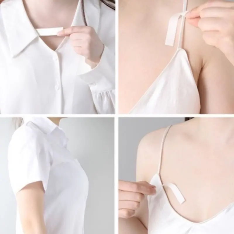 Miếng dán cố định quần áo chống tuột, băng dính chống lộ siêu dính chắc chắn YUKI STORE 0137 4