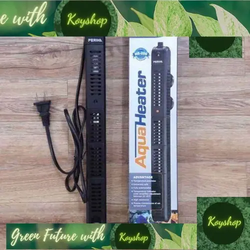 CÂY SƯỞI HỒ CÁ , CÂY SƯỞI ẤM CHO CÁ PERIHA 300w LOẠI TỐT , CÂY SƯỞI siêu tiết kiệm điện