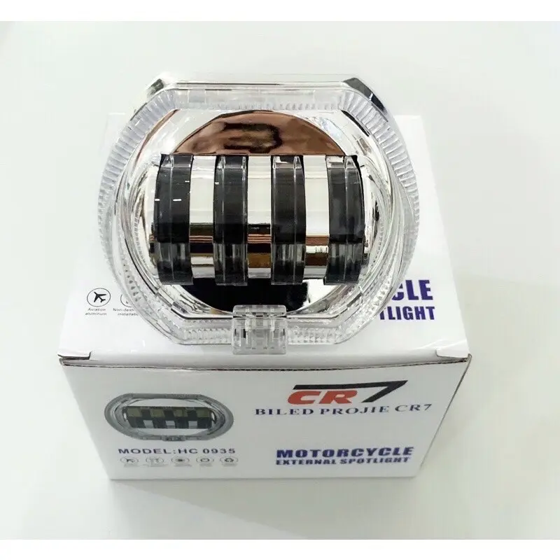 CR7-Lampu tembak Daymaker Biled CR7 Projie Biled 4 lensa 8D Jauh Dekat Wa Waterproof 2