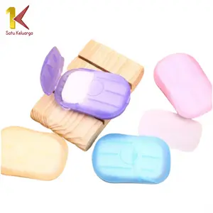 [COD] SK C453 Sabun Cuci Tangan Kertas Sabun Kertas Praktis Bepergian