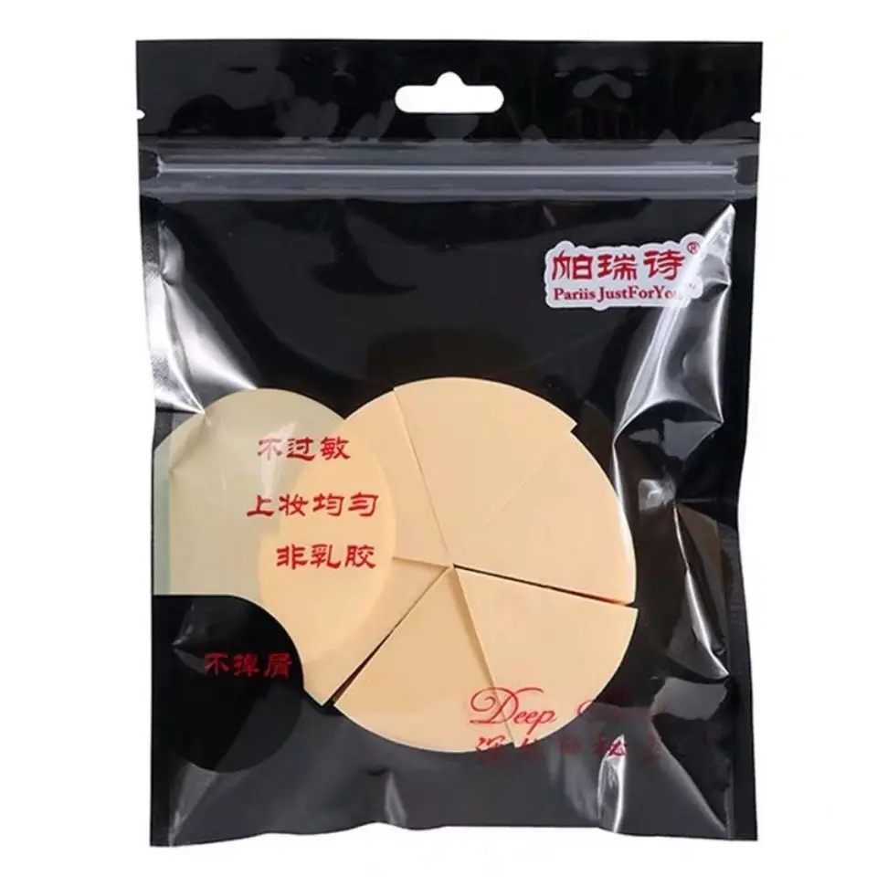 Bông Mút Trang Điểm, Chuyên Nghiệp Giáo Xứ, Hình Tròn, Tam Giác, Sáu Gói, Không Thấm Nước, Không Mọc, Phồng Nước, Phồng