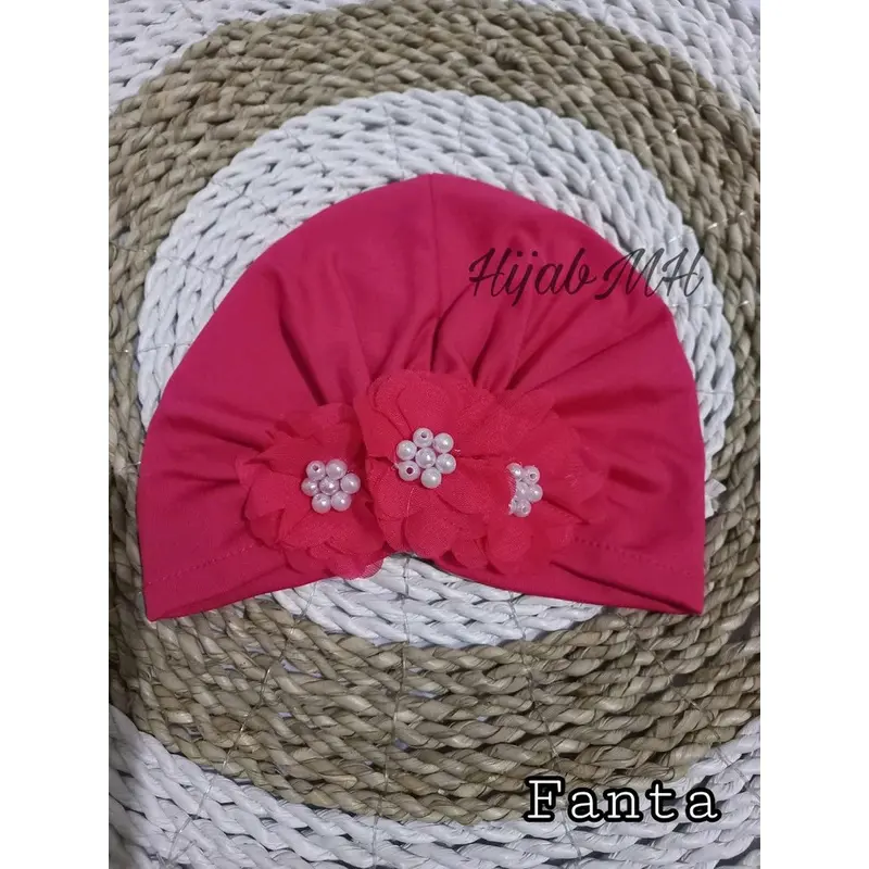 CIPUT ANAK CIPUT BAYI TURBAN ANAK TURBAN BAYI 0-3 TAHUN 3BUNGA 3
