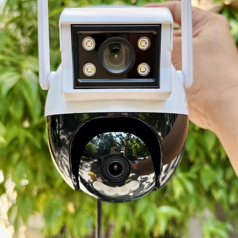 Camera Ngoài Trời Wifi 2 Mắt YOOSEE G36 15Mpx Xoay 360 Độ- Báo Động Chống Trộm, Đàm Thoại 2 Chiều Ban Đêm Có Màu