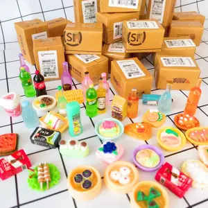 8 Pcs Blind Box - Miniatur Resin - Pajangan Mini - Dekorasi