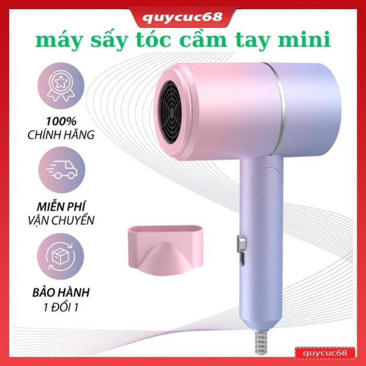 Máy sấy tóc gấp gọn mini tạo kiểu tóc chuyên nghiệp công suất lớn 1500w có thể…