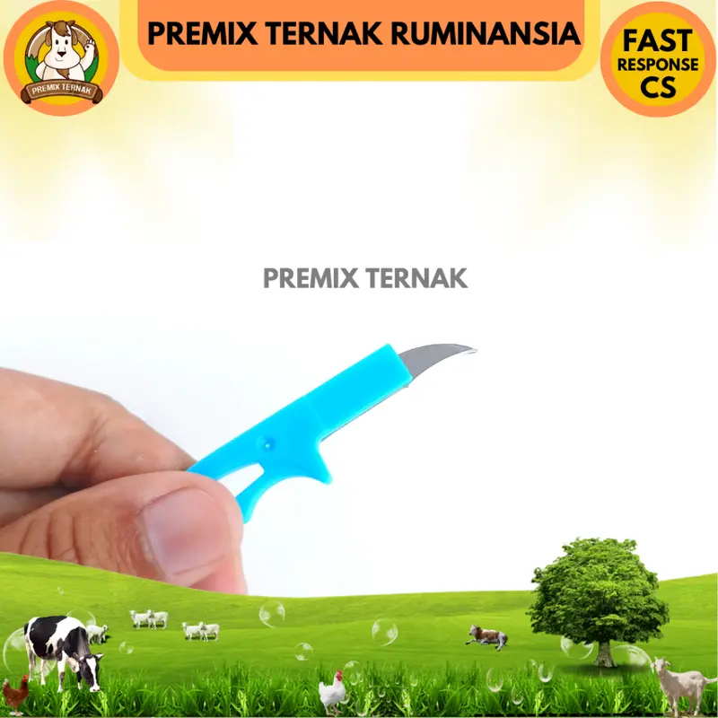 Pisau Bedah dan Kebiri Hewan Ternak Kambing Domba Sapi Anjing Kucing Babi dll 3