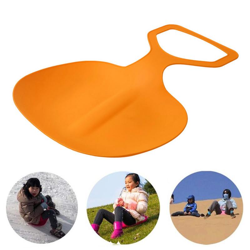 Product Introduction of [Duontr]- Thicken Kid Adult Snow Sled Sledge Ski Board Sit On Sleigh Glider Outdoor Slider 0