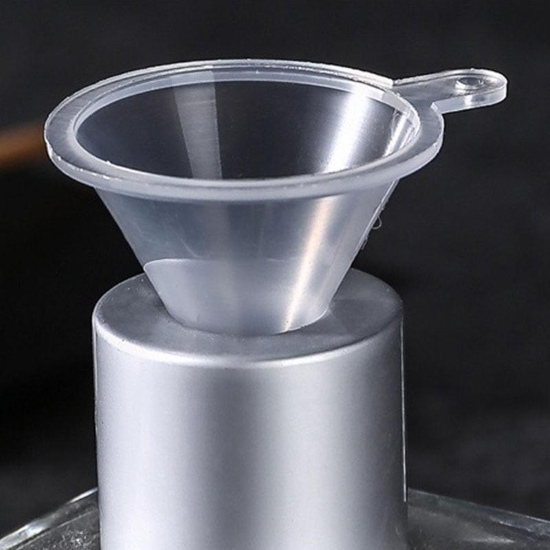 Product Introduction of Mini Clear Funnel Plastic Small Funnel Set For Perfumes Powder Cosmetic Oils Lab Bottles Filling Tools 21