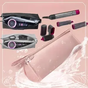 Tas Travel Hair Dryer Tahan Air, Tas Organizer Portable untuk Hair Styler & Alat Rambut, Tas Kosmetik Anti Debu dengan Perlindungan Max, Tas Penyimpanan Perlengkapan Salon dan Grooming