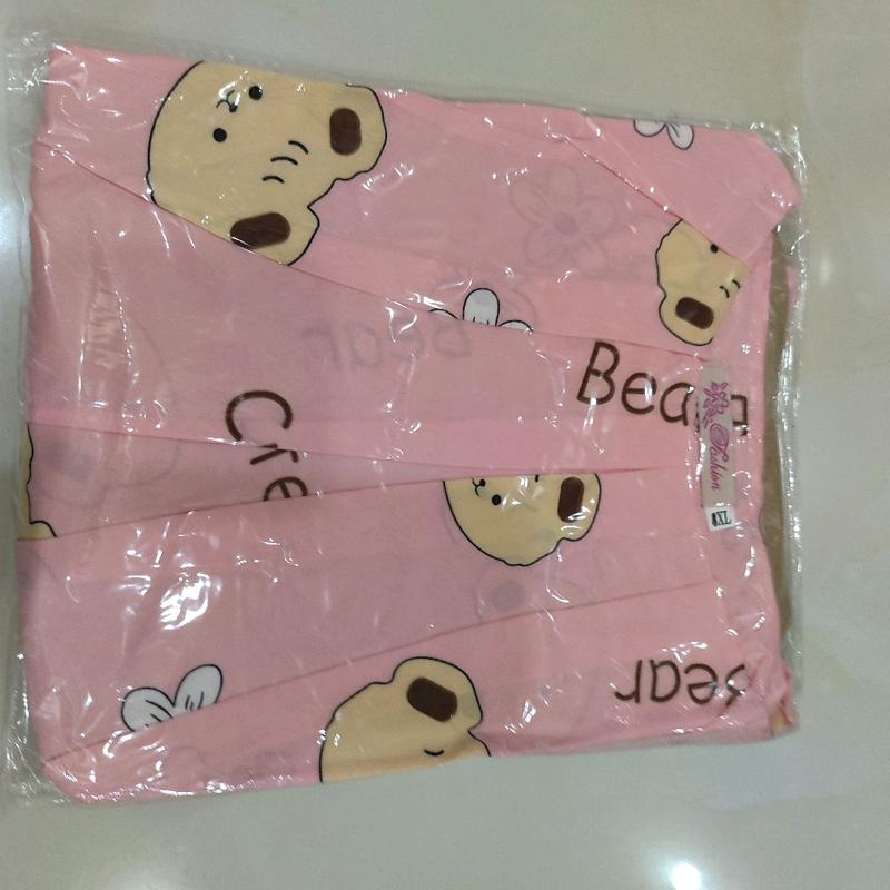 Đồ Ngủ Quần Đùi Có Túi Áo Dây Hình Thú lụa manggo (40kg đến 65kg) Nữ Women Voi Nhung Top Quần Ngủ Pijama 9