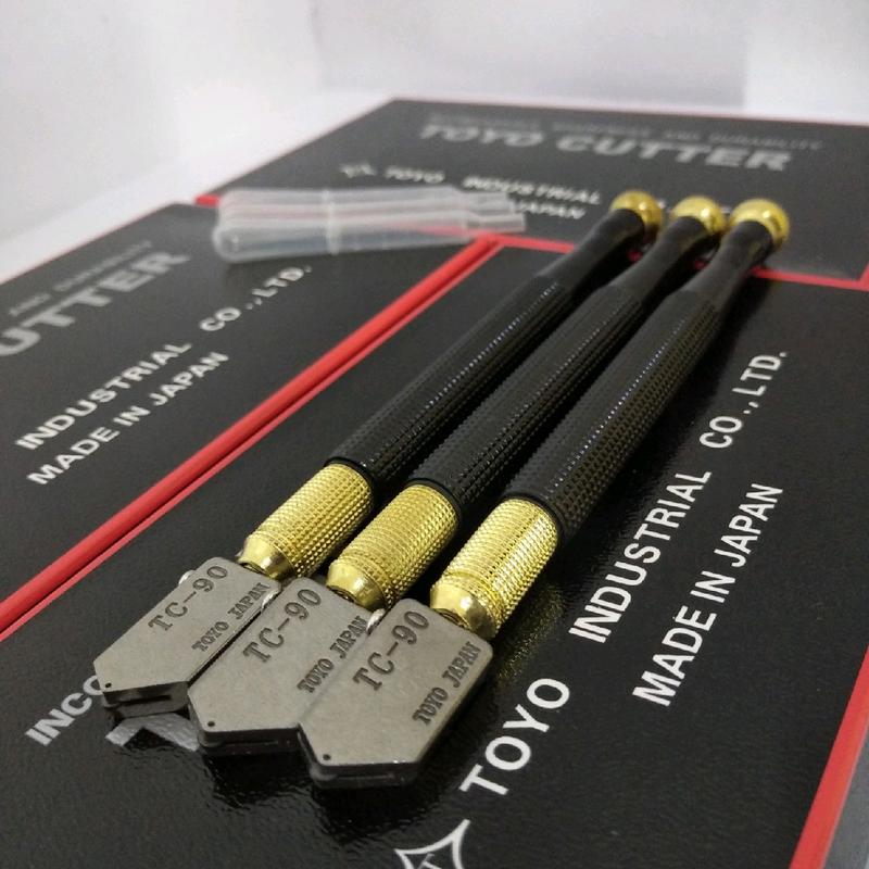 Toyo TC 90 ORIGINAL JAPAN HADLE BESI LIMITED EDITION Alat potong kaca ...