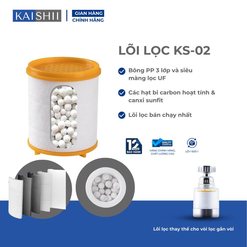 Lõi lọc Kaishii, Siêu màng lọc UF lọc sạch nước mã KS02