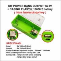 Gambar DIY KOTAK CASING CASE POWERBANK POWER BANK USB 2 2X SLOT BATERAI dari i2Y Store Kota Bandung 3 Tokopedia