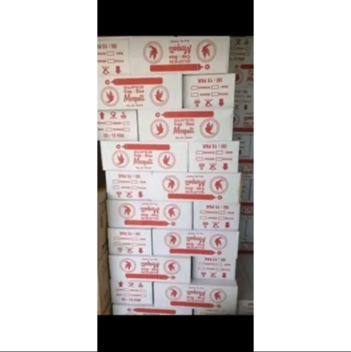 1 pak isi 8 batang Lilin merpati ukuran besar warna putih 2