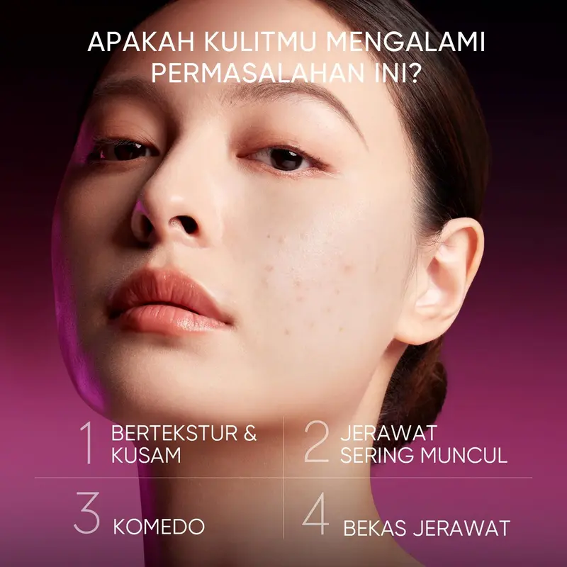 【live3】SKINTIFIC  Acid Peeling Solution Serum 30ml | Eksfoliasi Essence Wajah Mengangkat Sel Kulit Mati Exfoliating Anti Acne Mencerahkan Jerawat Dark Spot 1