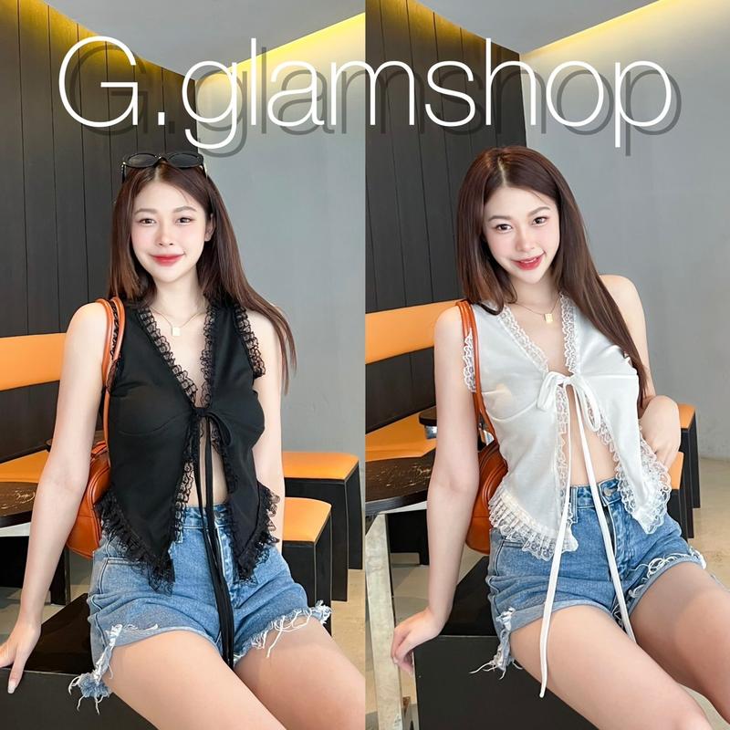 Product Introduction of G.Glamshop งานกล้ามเเต่งขอบลูกไม้ เเหวกหน้าเพิ่มความเเซ่บ สุดร้อนเเรง เก๊ๆไม่เป็นรองไคร ผ้าดีงานดีลงตัวไปหมดจ้า 11