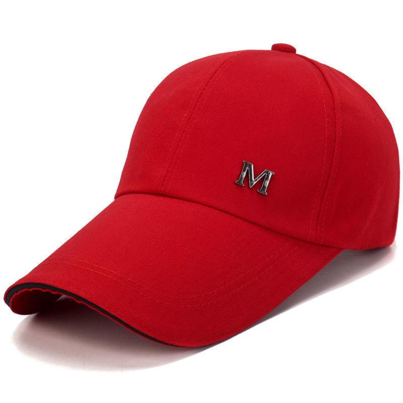 Hot Selling Hat Men's Spring and Autumn Lengthened Brim Sun Protection Sun Hat Outdoor Casual Peaked Cap Fashion All-Match Baseball Cap 1