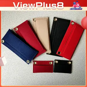 Bag Organizer Insert Felt Premium Untuk Clutch Dompet Penyangga Bentuk Tas Card Holder Trifold Wallet Aksesoris Tas Praktis Cocok Untuk Travel Santai Rapi Stylish