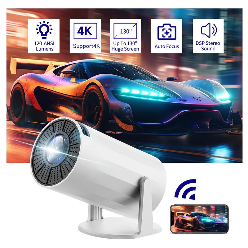 Máy chiếu YL02 mini 4K bluetooth5.0 Full Android11 projector WiFi6 Double 260Si Allwinner H713 1080P máy chiếu phim Led máy chiếu máy chiếu