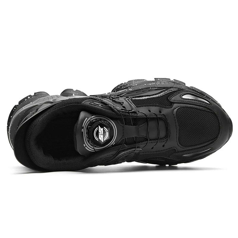 Personalizza le scarpe da ginnastica casual sportive da uomo con manopola rotante, design riflettente, trasformatrici vuote, scarpe da corsa e da passeggio per le donne, scarpe da ginnastica, runner_voghion.com