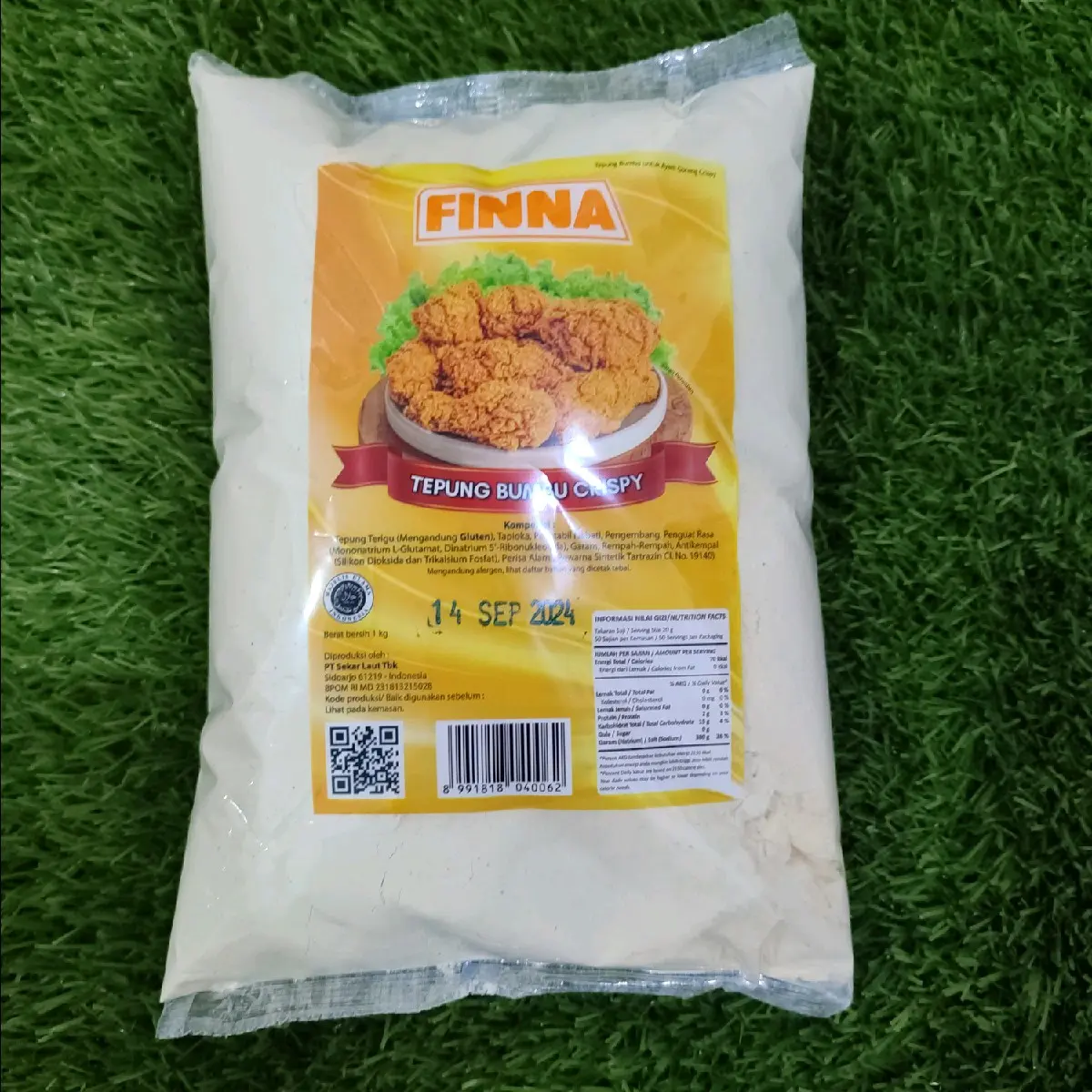 Tepung Bumbu Crispy Finna 1kg Bubuk