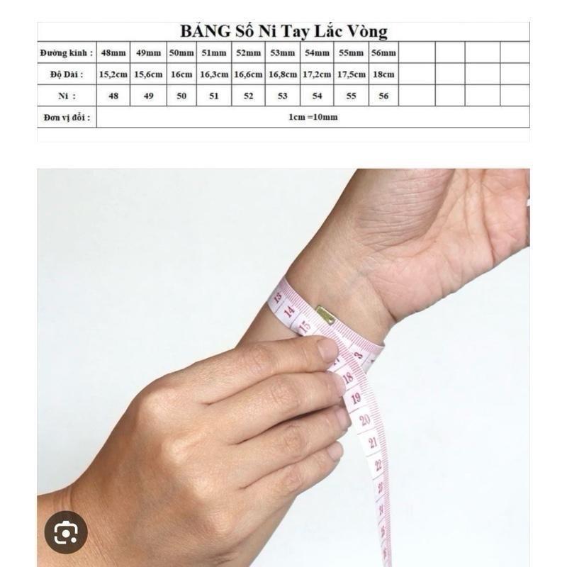 MT28 Vòng tay phụ kiện pha lê hồng (ngẫu nhiên) 2