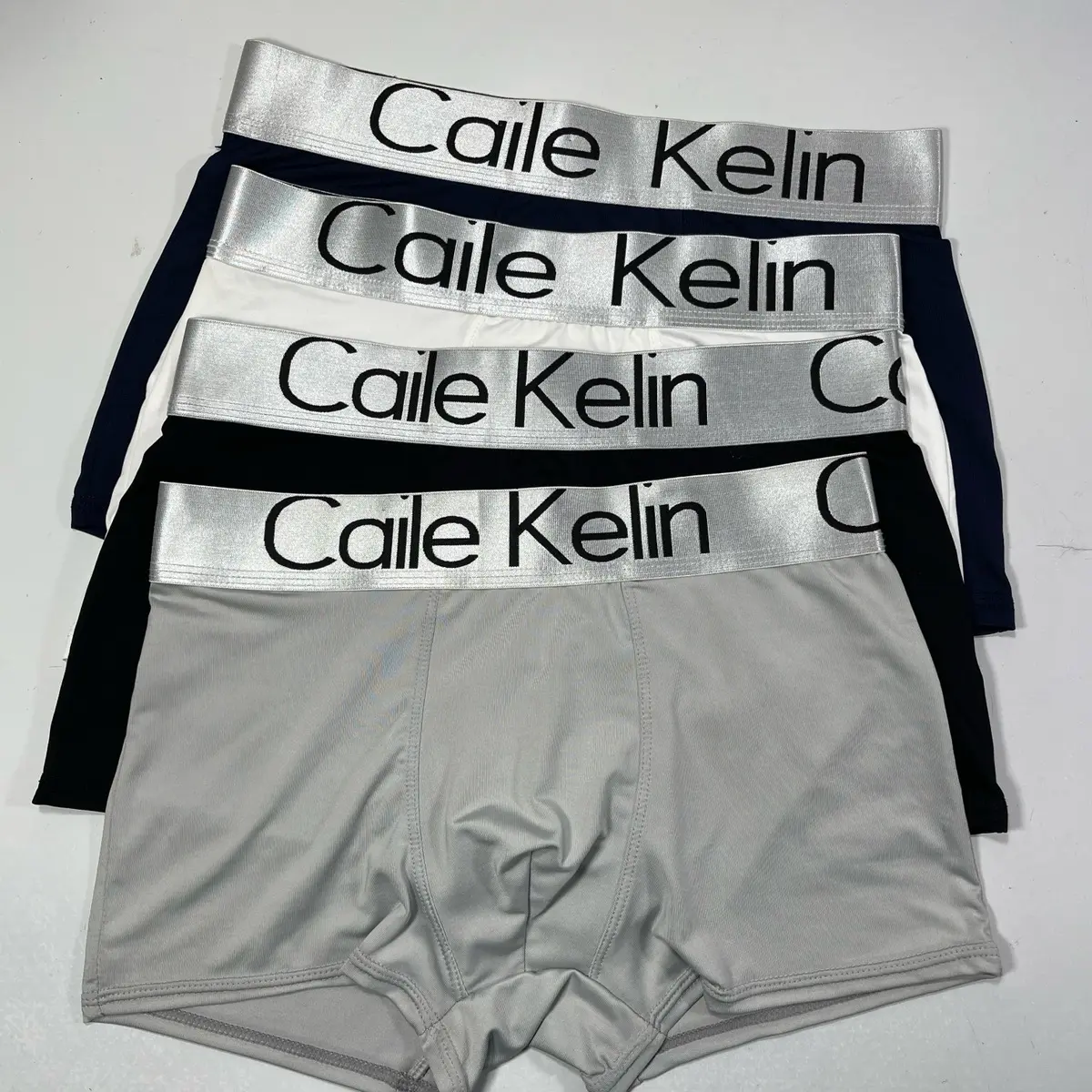 Sét 4 quần sịp đùi nam. Quần lót nam Quần boxer nam. cạp to chất thun lạnh co giãn tốt.bản chữ rệt - Nhung, Menswear Boxer  Quần Boxer