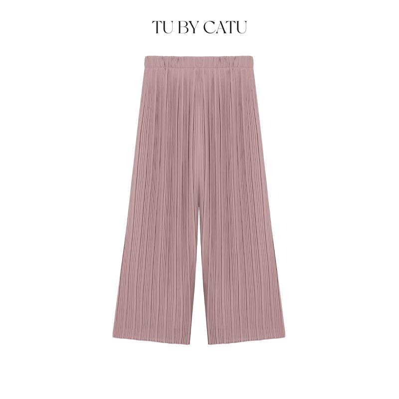 TUBYCATU  | Quần xếp ly lưng thun nhiều màu 2
