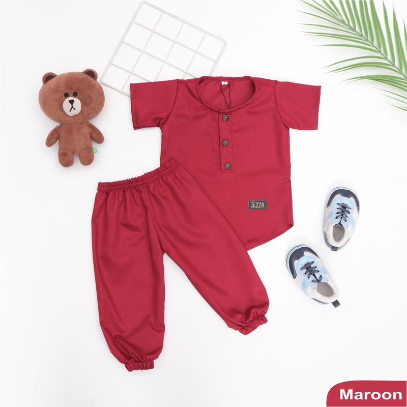Stelan koko bayi premium/koko bayi bahan toyobo /koko anak /koko bayi joger 7