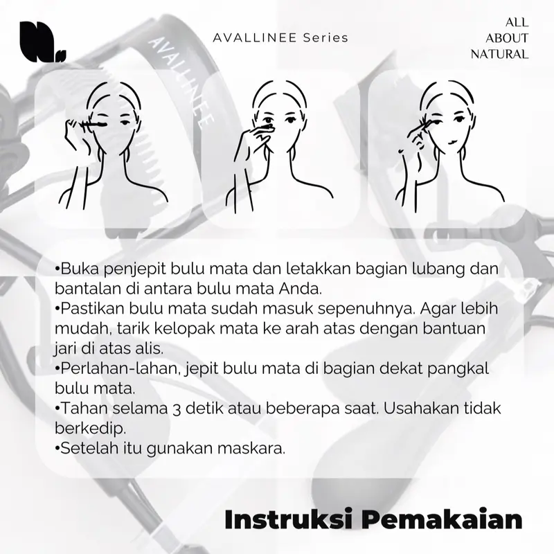 COMBO LASH CURLER BLACK - Avallinee Series 5