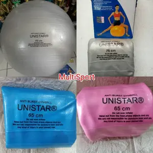 GymBall Bagus Gymball Murah Gymball Unistar Original 55 cm 65 cm 75 cm