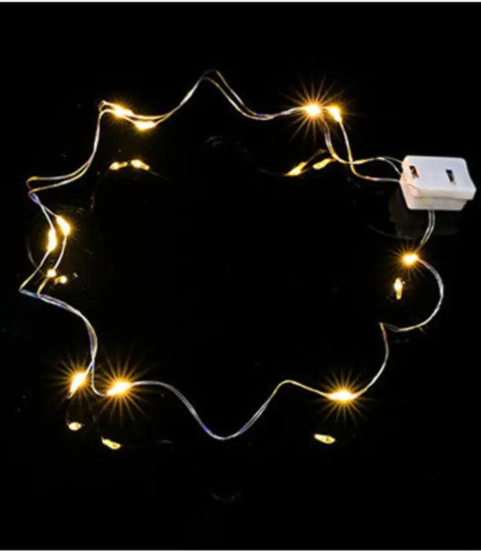 Đèn Led mini siêu sáng dây Đồng Fairy Light Dài 1m /2m/3m sử dụng Pin AA / sẵn pin 6