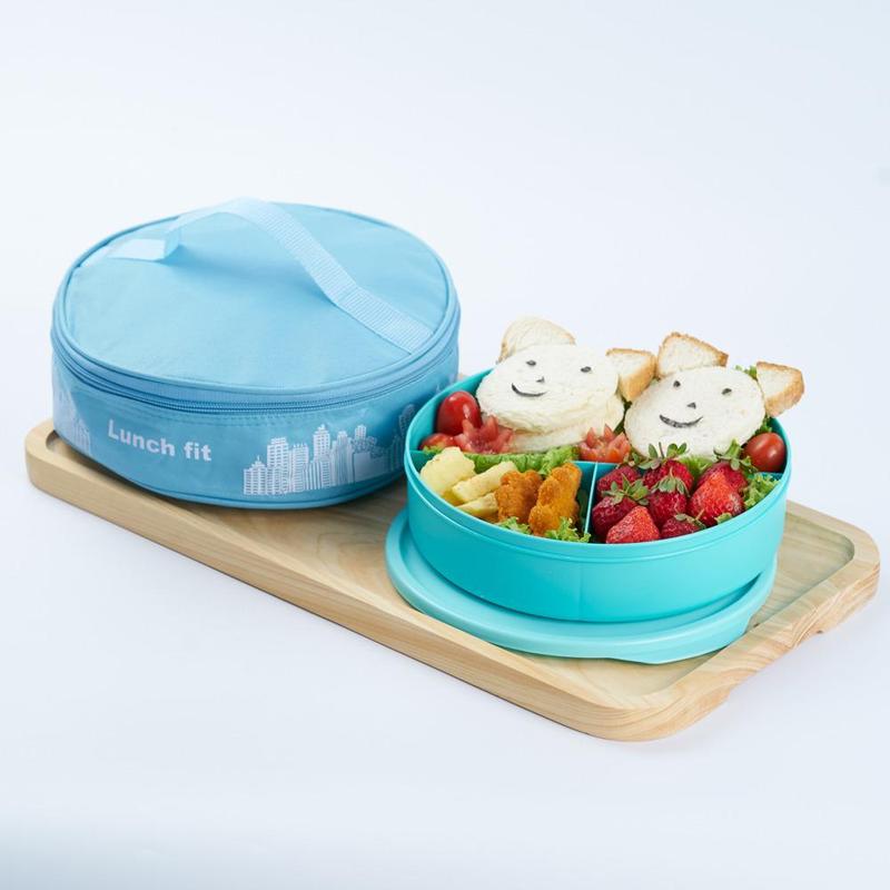 Lunchbox Set Elegan Premium / Kotak Makan Elegan / Kotak Bekal Simple / Lunchbag LUNCH FIT 3