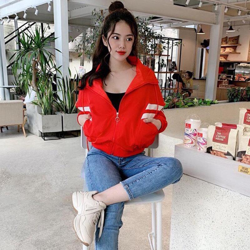 [TIK] Áo khoát chống nắng nữ form cánh dơi không nón xitin hàng chuẩn shop-A1085 3