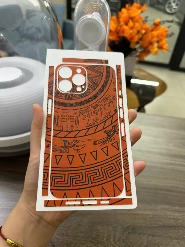 Miếng dán da dày - Dán skin dày thay ốp máy Samsung và Iphone 5/5s đến 16promax 5