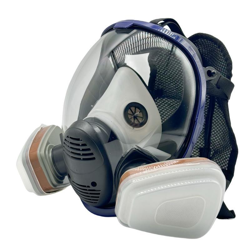 Mask Filter Box Reusable Full Face Mask with Filter Box, 17 in 1 Full Face Mask with ...