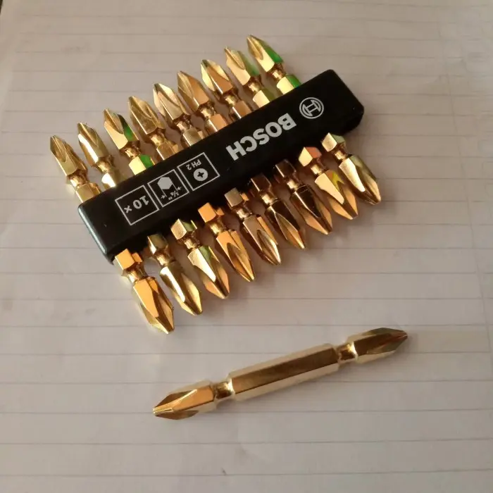 Mata Obeng Bosch Ph2X65mm Gold Universal 042 - 1Pak