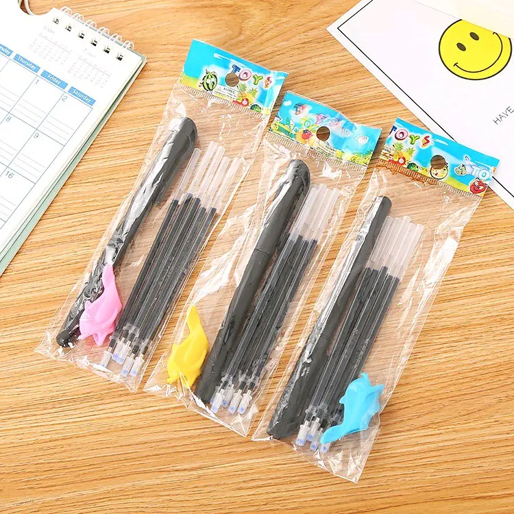 Paket Pulpen dan Refill Sank Magic Tinta Bisa Hilang Sendiri Pena pulpen isi Stationery