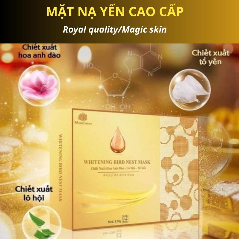 Mặt nạ trắng da yến phục hồi dưỡng trắng magic skin