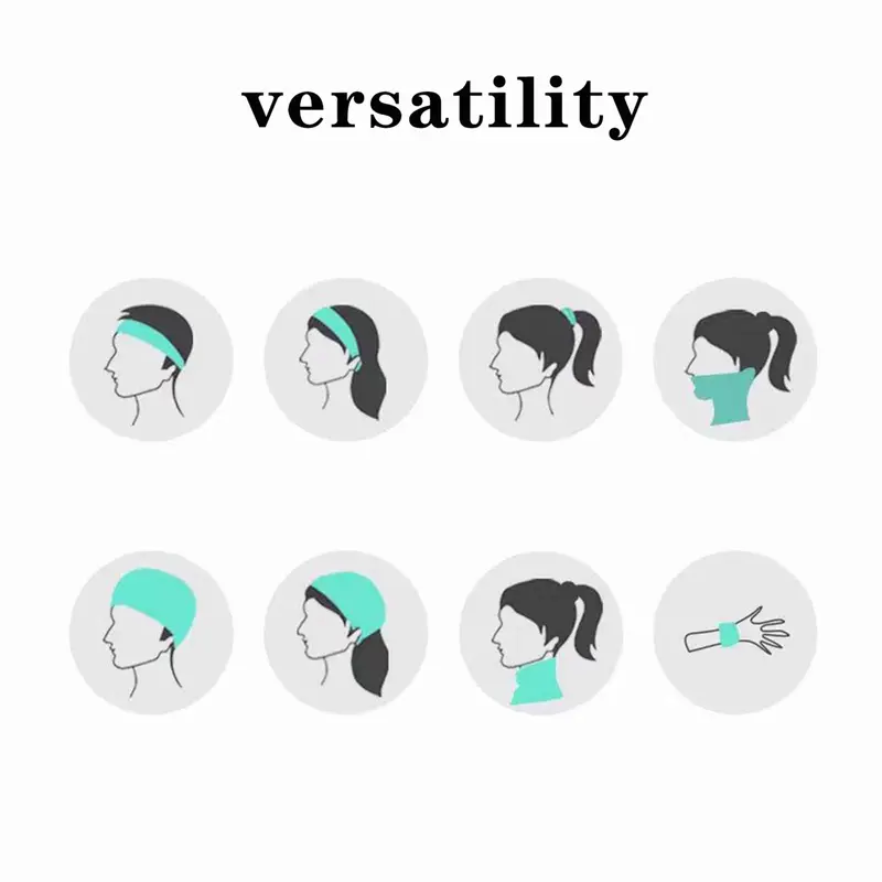 Sports Wristband, Sweat Absorbing Elastic Wristband, Cold-proof Sweat-absorbing Quick-drying Wristbands for Running Fitness Outdoor 6