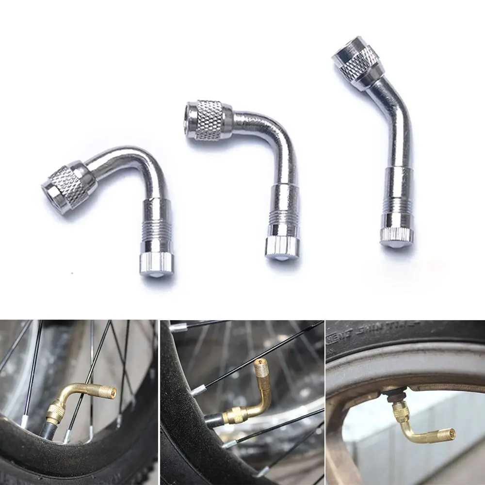 Mở rộng vòi phun bơm hơi đa năng, Chất lượng cao, Bộ mở rộng thân van 45 ° 90 ° 135 °, Bộ mở rộng van lốp uốn cong Góc, Thích hợp cho ô tô