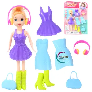 MAINAN ANAK BEAUTY JEWELRY FASHION SERIES JM-SMN087 MAINAN BONEKA PAKAIAN 1 SET