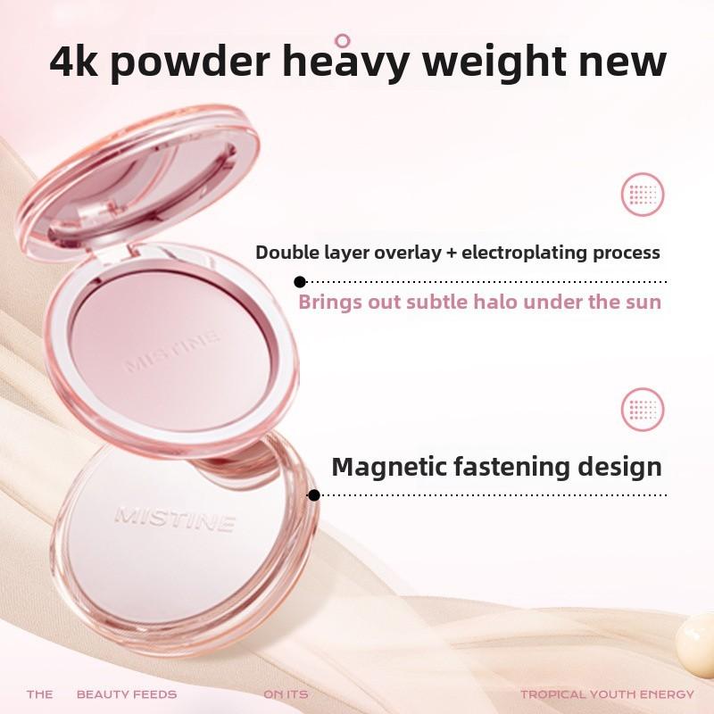 Mistine Face Oil Control Powder Natural Contour Makeup Long-lasting Oil Control Powder Simulated Muscle Powder Face Makeup Powder 3