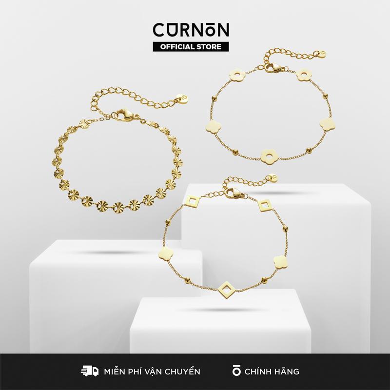 Bộ Sưu Tập Vòng Tay Nữ CURNON Golden Hour  - Đường Nét Thanh Mảnh, Thiết Kế Thời Trang, Phụ Kiện Phối Đồ Mùa Hè