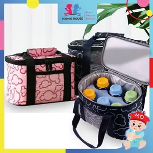 MOMO HOUSE Cooler Bag Asi Tas Asi Tempat Penyimpanan Asi Cooler Bag Tas Asi Penyimpanan ASI Botol Menyusui Bags Bayi