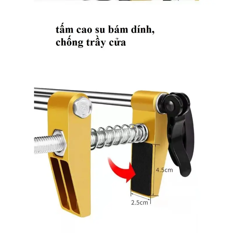 Cữ đục ổ khoá cửa cho máy khoan cầm tay. 4