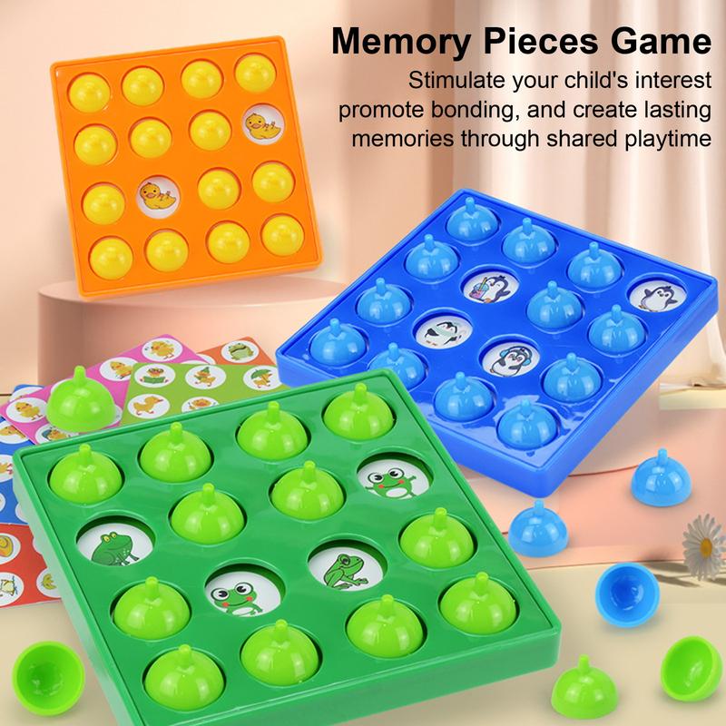 Kids Memory Pieces Game with 5 Double-sided Cards Memory Challenge ...